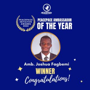 Peacepace Ambassador of the Year
